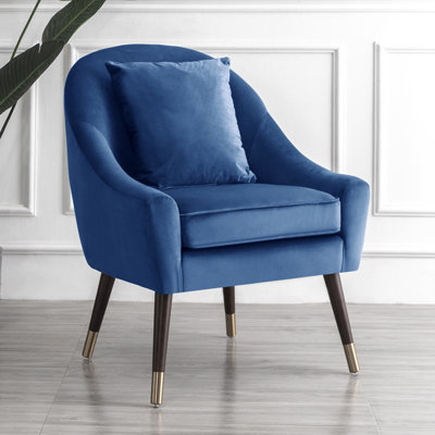 Giddings Velvet Accent Chair