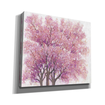 Pink Cherry Blossom Tree I " Pink Cherry Blossom Tree I " by Tim O'Toole Painting Print