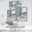 Reproduction encadrée ABSTRACT Series DCCLIV - bois massif-108342731