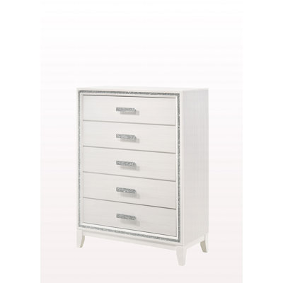 Commode blanche de style moderne
