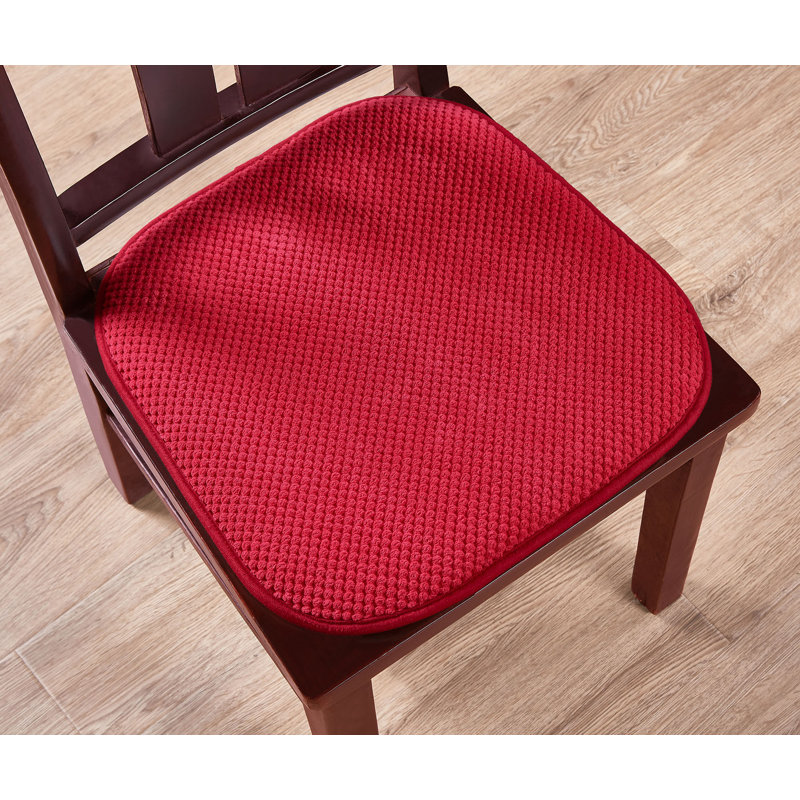 Outdoor 1.5'' Chair Pad, Red