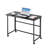 Folding Desk 31.5 Inch Small Foldable Computer Desk, 80×40 Space-Saving Writing Desk for Home Office, Study, Bedroom, Black-2136879276