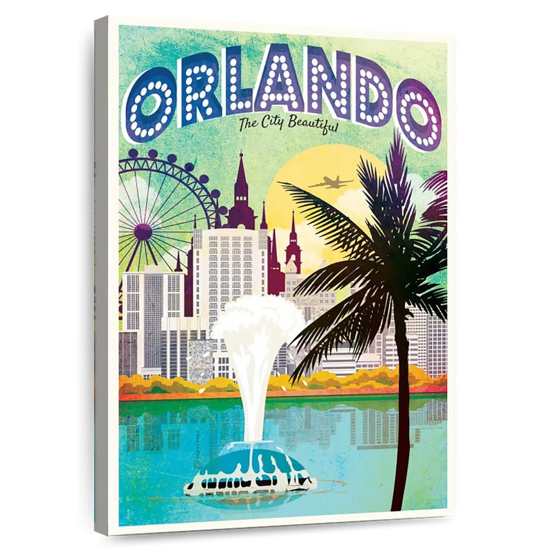 Orlando, 36" H x 24" W
