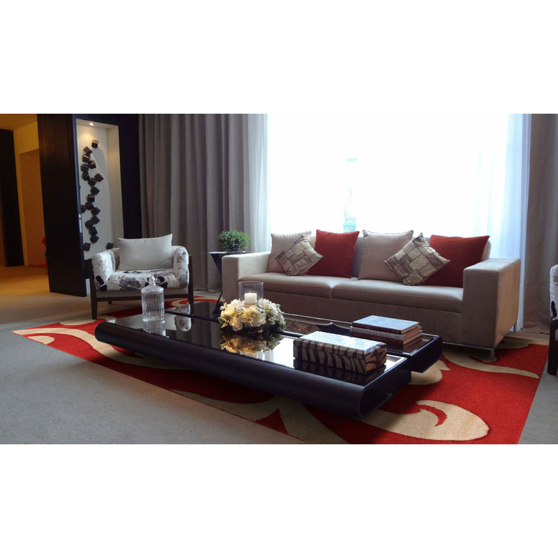 Escher Rectangle 160 cm x 230 cm Geometric Hand Hooked Area Rug