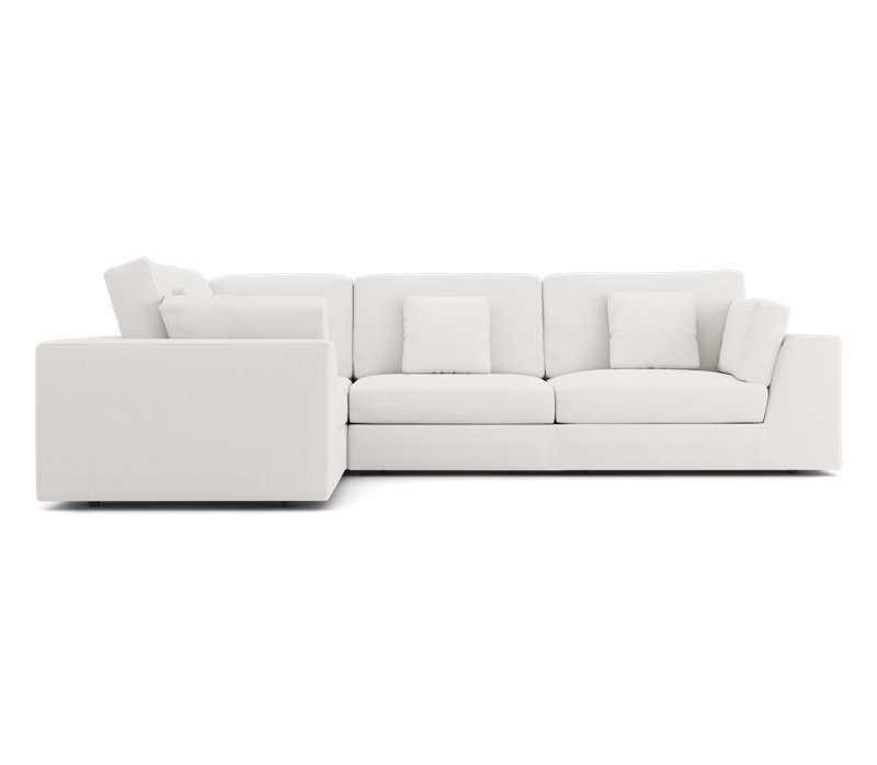 Perry Modular Sofa Set 07, Chalk Fabric