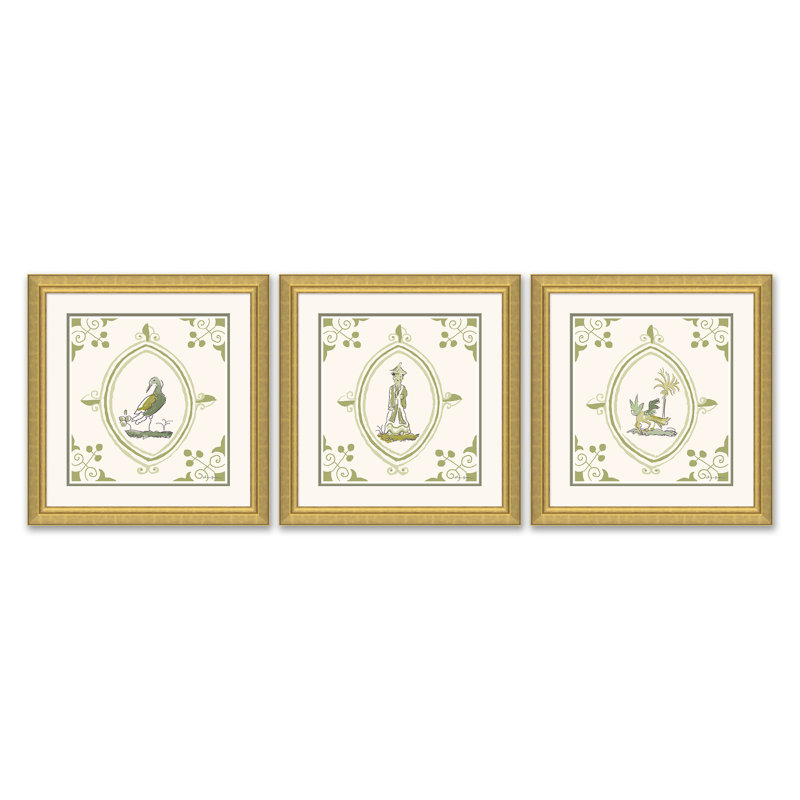 The Heron, The Prince & The Dodo Bird Print by Dana Gibson