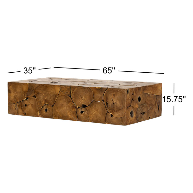 Tomlin Outdoor Teak Coffee Table