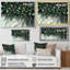 Whispers of Spring of Emerald Botanicals II - Abstract Botanicals Print, art mural-500960503-500960508-500960496