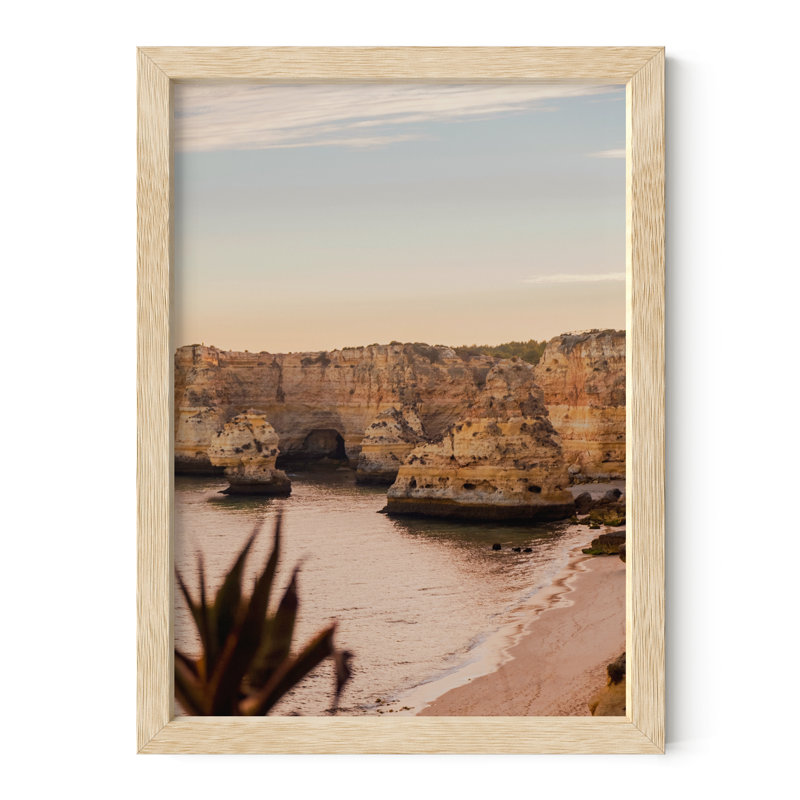 Cadre photo en bois, 5 po x 7 po, Beige