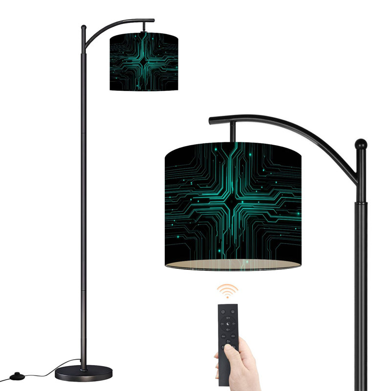 Lampe sur pied Futuristic Arc