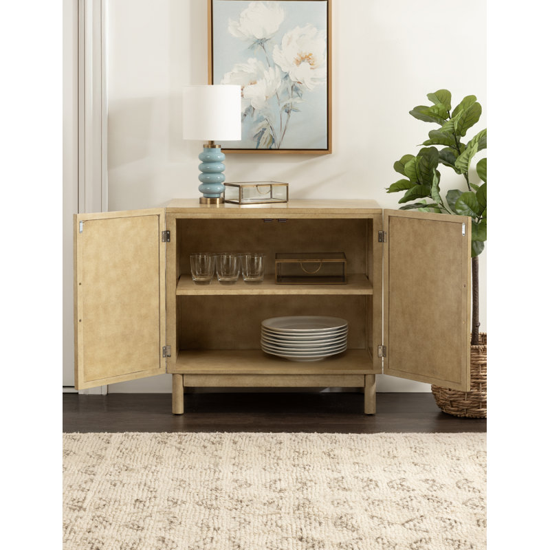 Armoire multimédia Ori Rattan