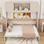 Lit escamotable double avec armoires de rangement