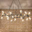 Lustre moderne 41 po - Suspension réglable - Luminaire suspendu à hauteur réglable-2010252159