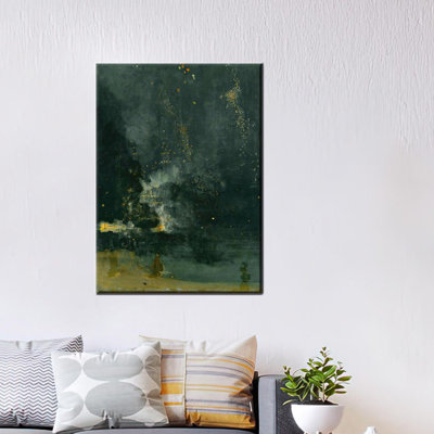 «The Falling Rocket», art numérique sur toile de James McNeil Whistler