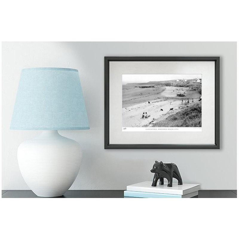 Llanfaethlu, Borthwen Beach C1955 - Single Picture Frame Print, 40cm H x 50cm W x 2.3cm D