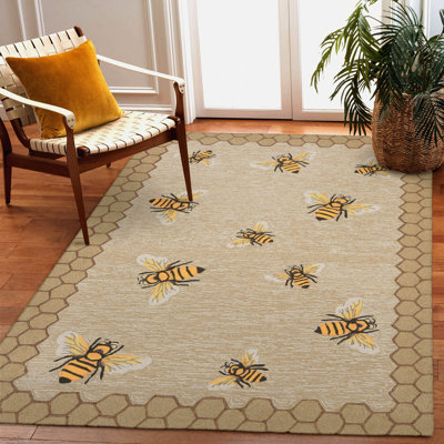 Calderon Geometric Water Resistant Kitchen Mat