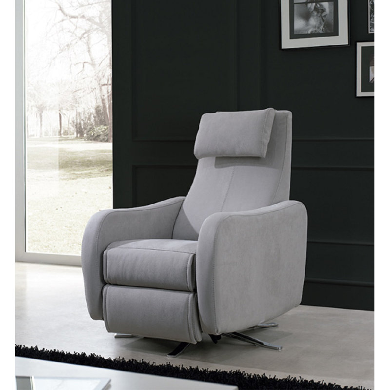 Kairie 73cm Wide Swivel, Light Grey
