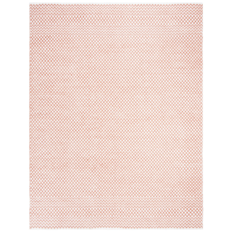 Alpizar Flat Weave Cotton Geometric Rug, Rectangle 8' x 10'