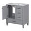 Meuble-lavabo de rangement simple avec comptoir en céramique-327926262-288756170