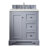 Kewstoke 31.3'' Single Bathroom Vanity with Top-29121846-92930699-101288207