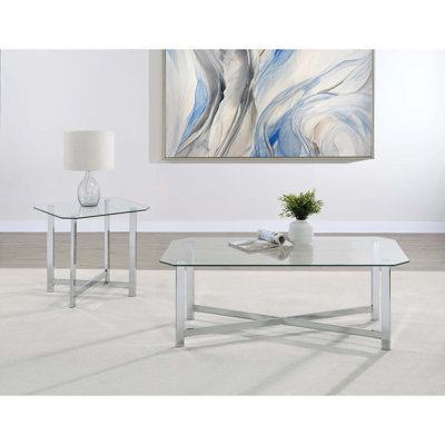 Ensemble de tables basses 2 pièces Contemporary