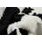 Ingham Black and White Faux Cowhide Area Rug-1909176779