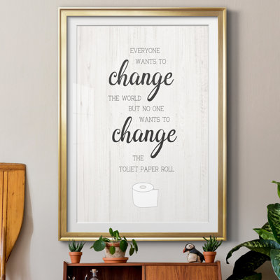 Changez le rouleau - Impression de cadre photo sur papier