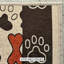Tapis sur mesure taille personnalisée par pouces avec patte beige (pas de poils)-59048313
