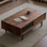 Solid oak tea table