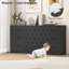 Commode 9 tiroirs pour chambre à coucher avec prise de courant-1776741496