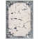 Monaco Series Abrstract Black/Gray/Ivory/Beige Area Rug