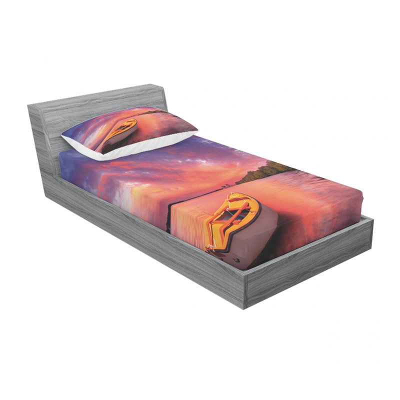 Microfiber Sheet Set, Twin XL Sheet Set + Fitted Sheet + 1 Pillowcase