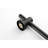 Stainless Steel Handheld Shower With Adjustable Height, 59-Inch Hose, And 28-Inch Slide Bar Bar, Hose In Dark Black