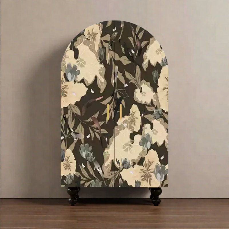 Armoire moderne à double porte minimaliste