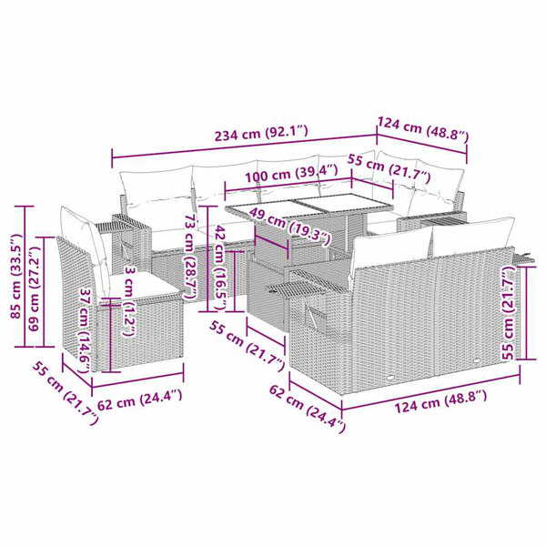 Dimensions du produit