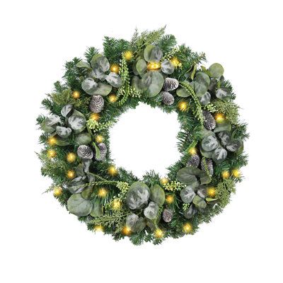 Couronne lumineuse en PVC 30 po