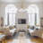 Bradrick 6 - Light Modern White Glass Globe Chandelier
