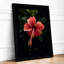 Crimson Hibiscus Botanical - Framed Print-184721817-184721822