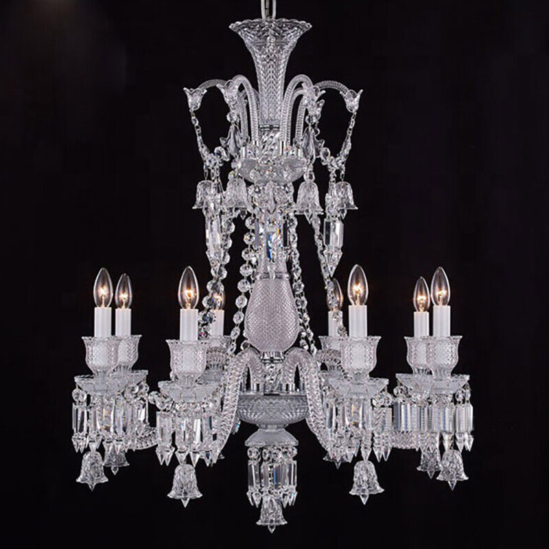 Chandelier, 8, 90cmH x 70cmW x 70cmD