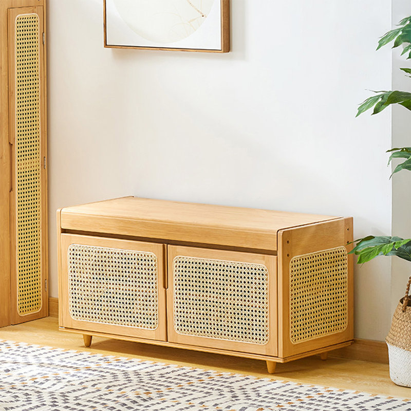 Banc en bois manufacturé Burlywood