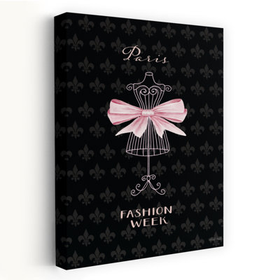 Paris Fashion Week by Cindy Jacobs - Wrapped Canvas Print