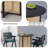 Black Solid Wood Round Table