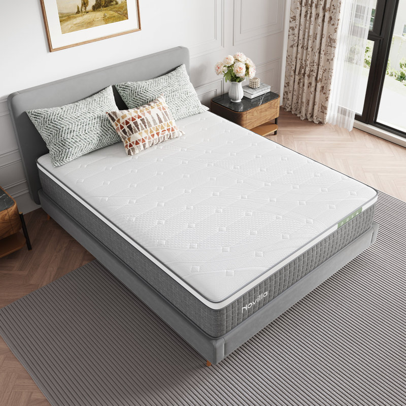 Matelas hybride Novilla, Très grand lit, 14"