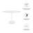Lippa Oval Artificial Marble Dining Table-1021681220-1018723173