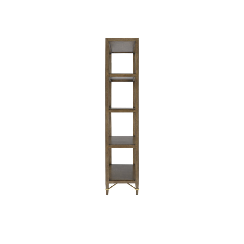 Verona Solid Wood Etagere Bookcase