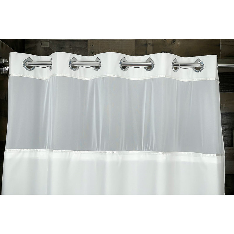 Shower Curtain with Liner Included