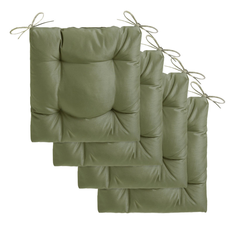 Coussin de siège d'intérieur, Olive