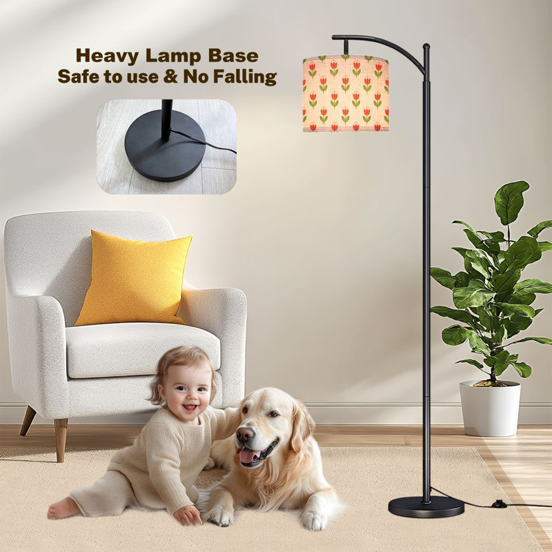  Lampe sur pied Arc Tulip Red