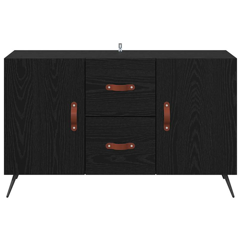100cm Sideboard, Black Oak