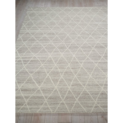 Kodiak hand-tufted New Zealand Wool Beige/Ivory Area Rug